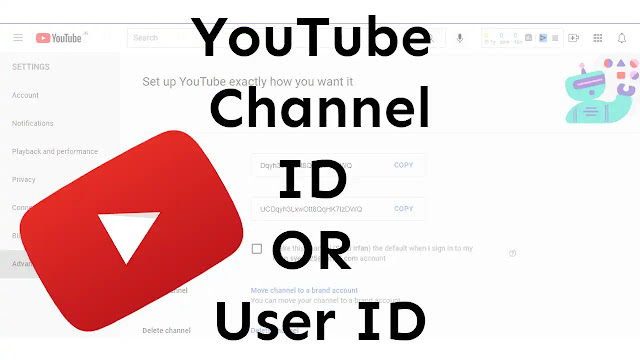 what is youtube channel id