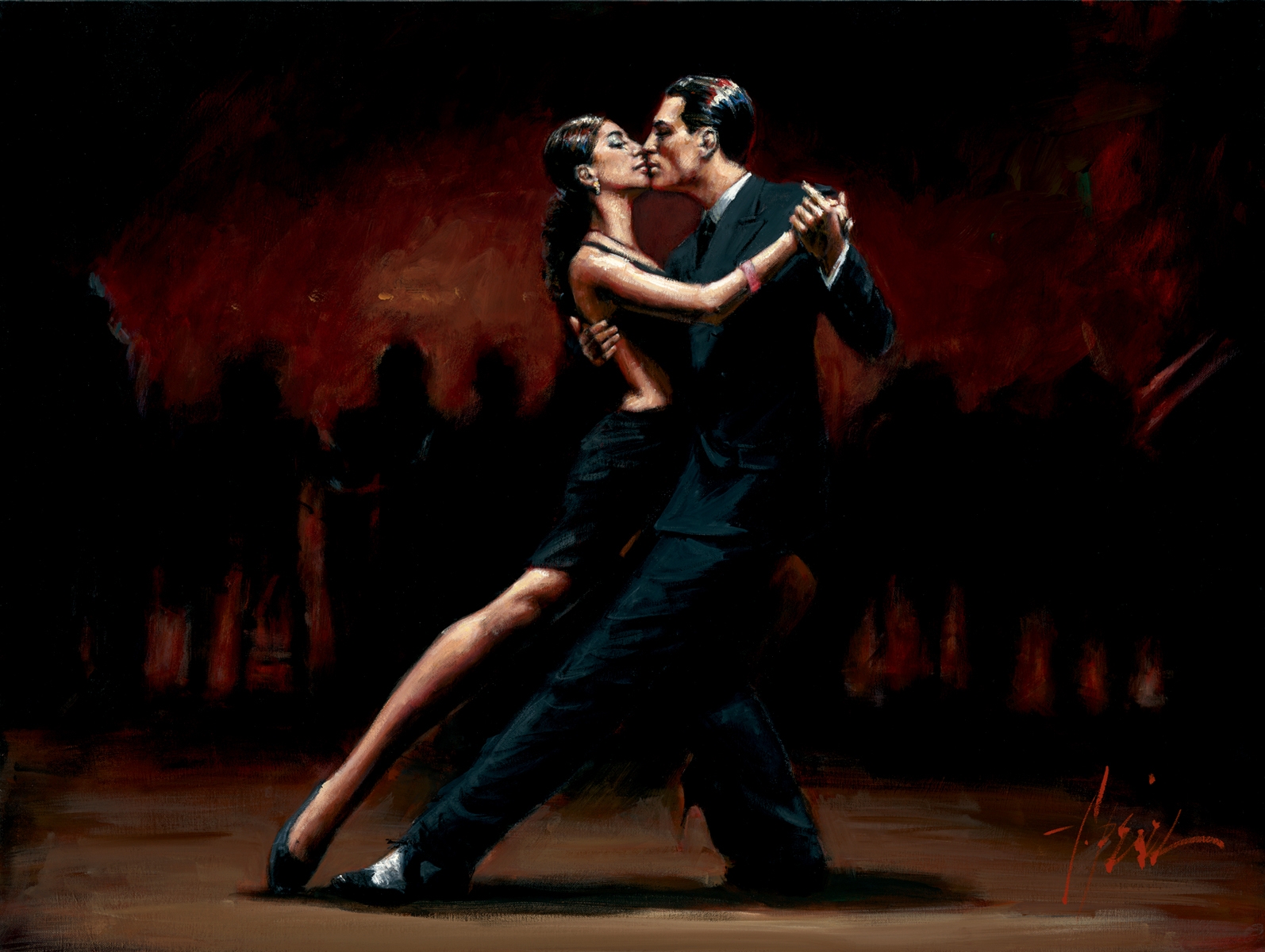 Пляшем танго кто поет. Танго аргентинский художник Фабиан Перез. Фабьен Перес танго. Фабиан Перес Аргентинское танго. Аргентина 1950 танго.