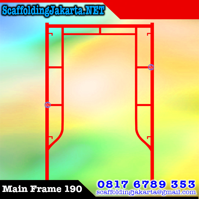 main frame scaffolding 190