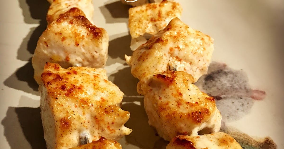 Sandra's Alaska Recipes SANDRA'S CURRIED ALASKAN HALIBUT SKEWERS