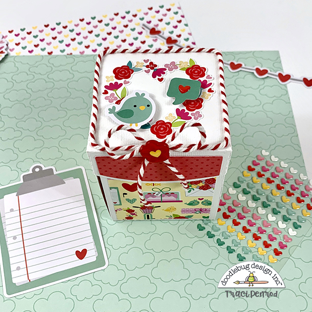 Doodlebug Design Inc Blog LOVE NOTES EXPLOSION BOX + Process Video