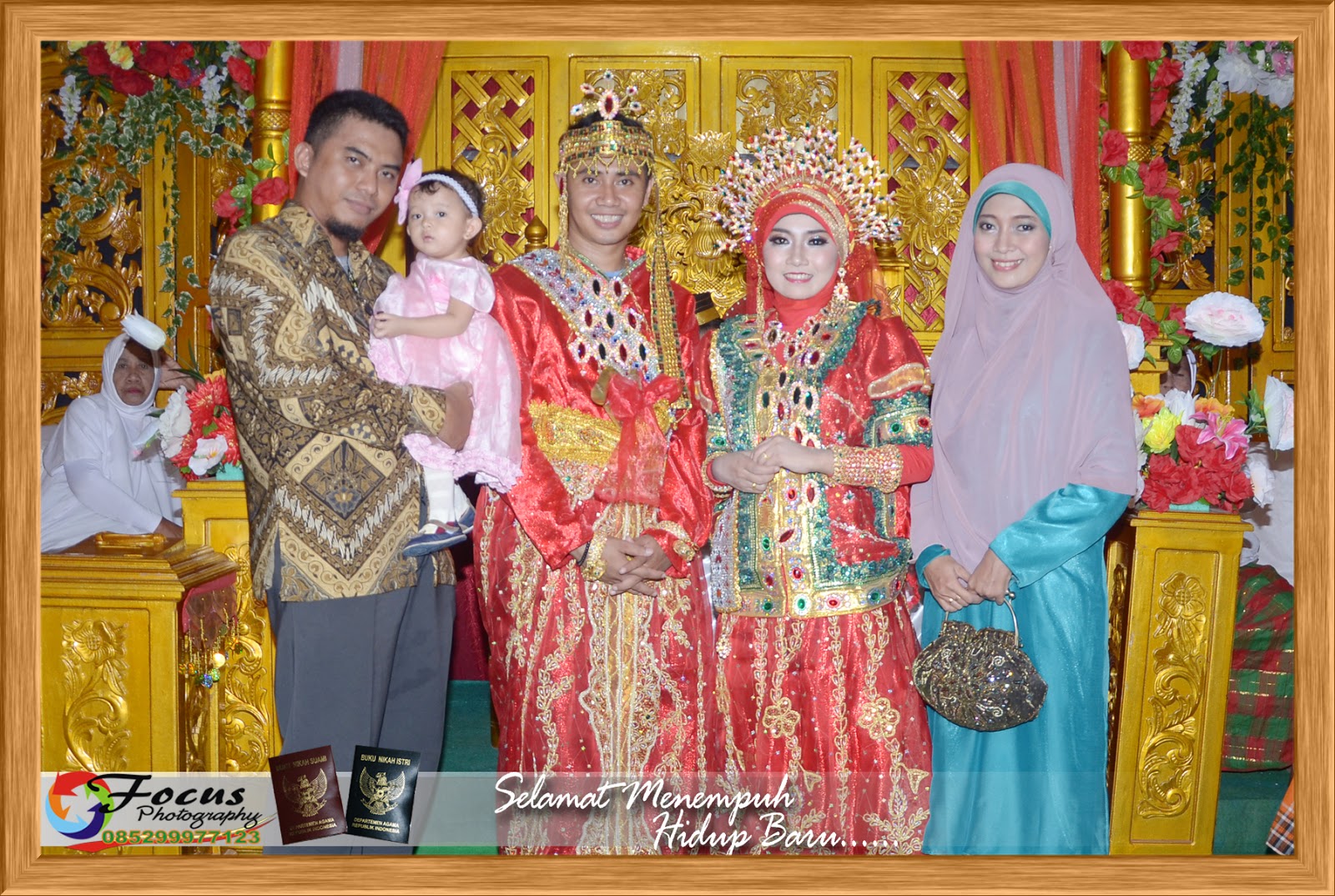 model pengantin bugis berhijab