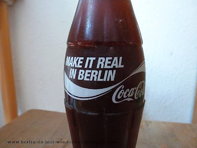 Coca-Cola "Make it real in Berlin", flasche