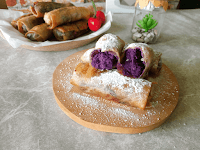 Cara Membuat Lumpia Ubi Ungu