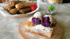 Cara Membuat Lumpia Ubi Ungu Cara Membuat Lumpia Ubi Ungu