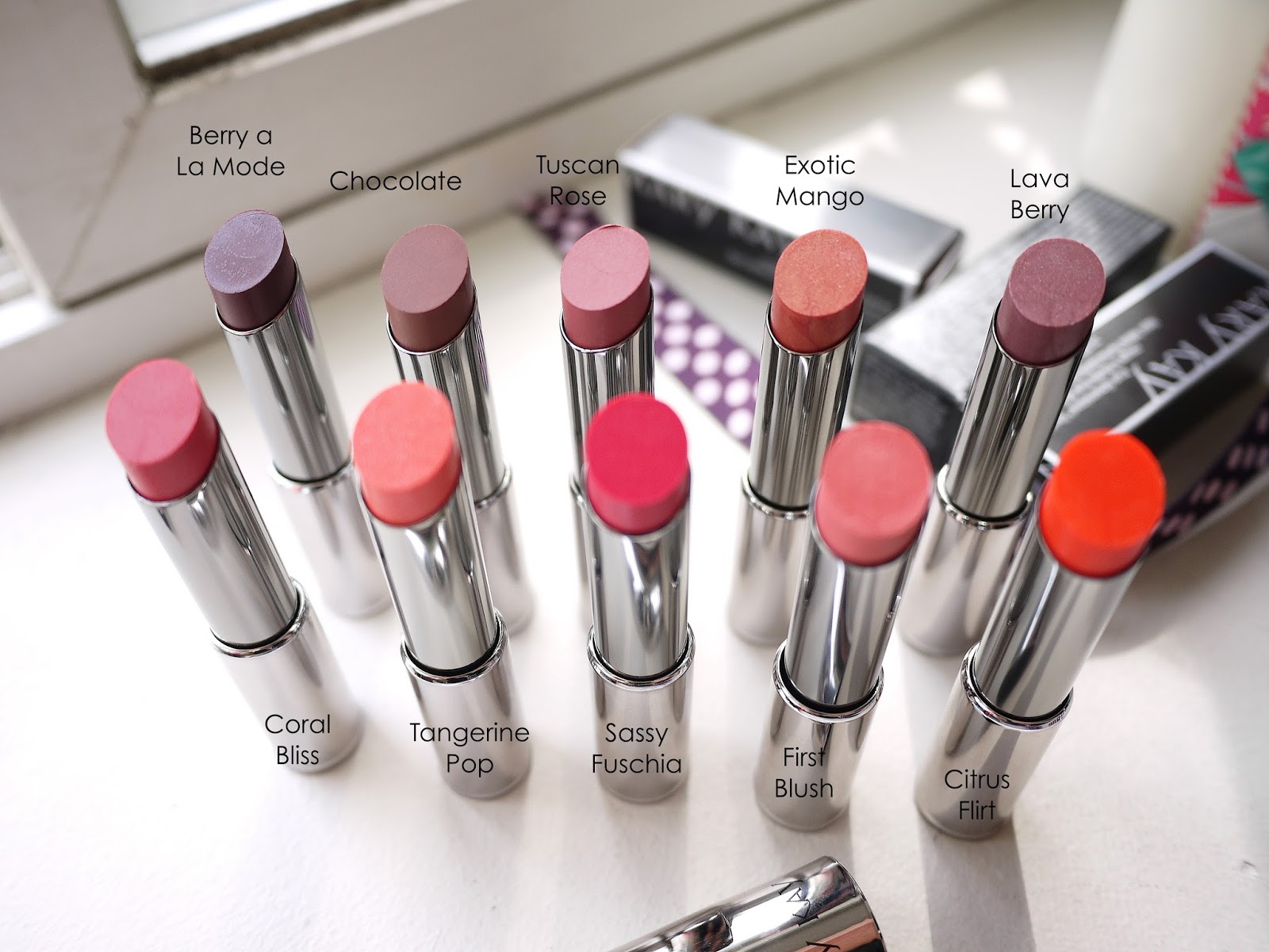 Mary Kay True Dimensions Lipstick swatch review
