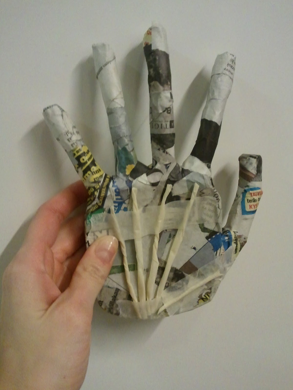 Riittalicious HandMade / Paper Mache Zombie Crawler