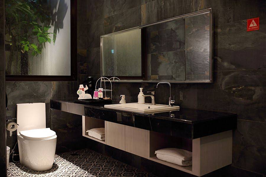 南投市住宿-舒蘭汽車旅館 蘭汽車旅館-高級衛浴設備