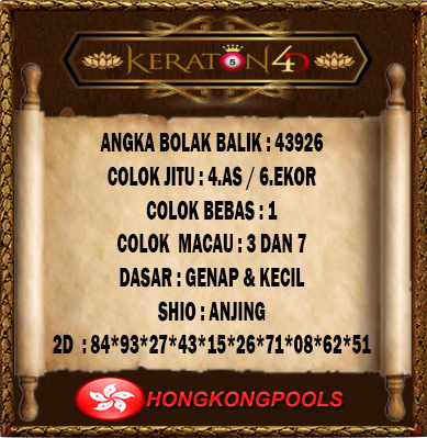 Kode Syair Hk 27 Mei 2021 Prediksi Hk Keraton4d