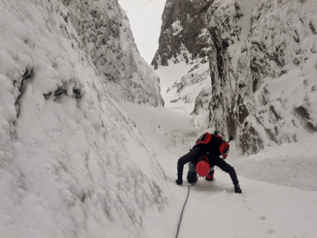 Pirinoes/Vignemale:Couloir de Gaube