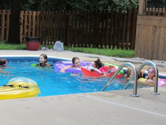 Benton Family: August 2nd (Volleyball Pool Party)