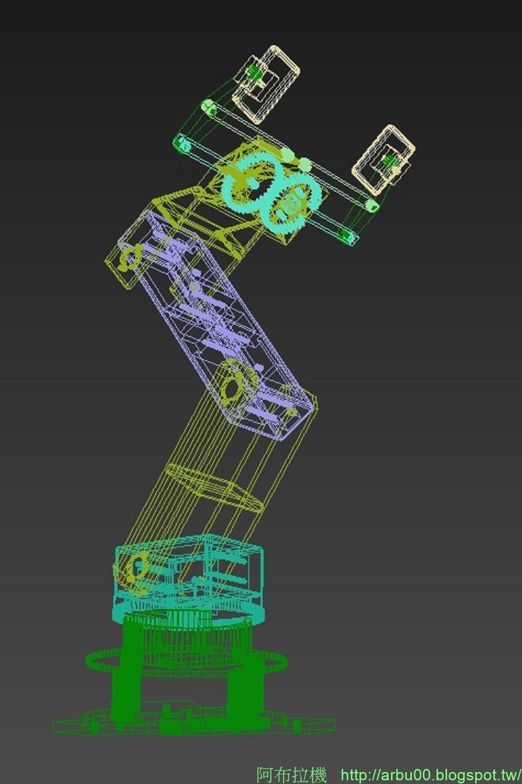 Ashing's Blog Arduino 5 Axis Robotic_Arm V3.0 (Arduino 五軸機械手臂)