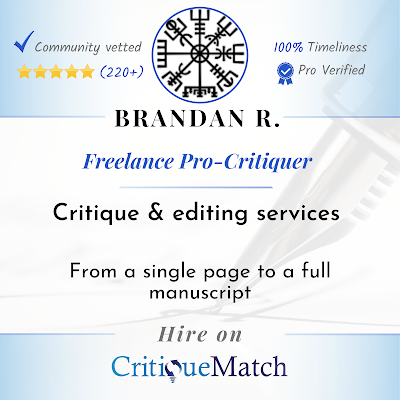Brandan R profile on CritiqueMatch
