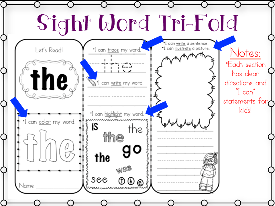http://www.teacherspayteachers.com/Product/Sight-Word-Tri-Folds-First-100-Words-1151669