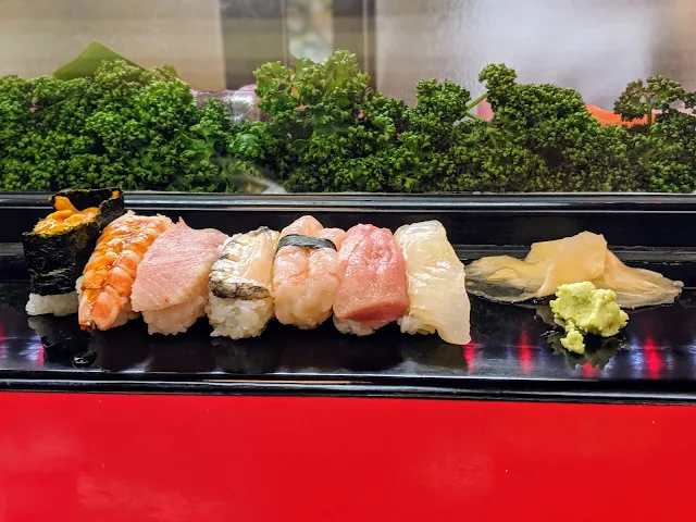 What to do in Kanazawa City Japan: eat sushi at Takasakiya Sushi