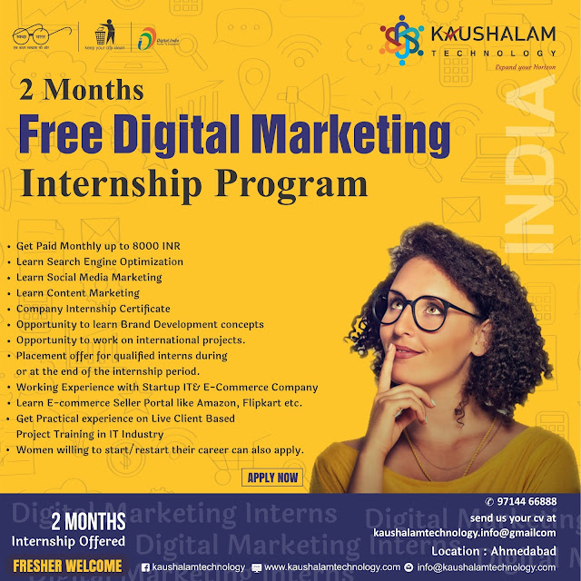 12 Reasons Why to Join Digital Marketing Internship