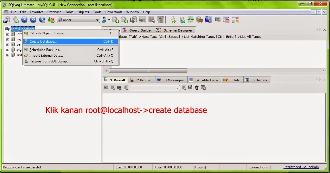 Localhost connect db. Localhost connect db