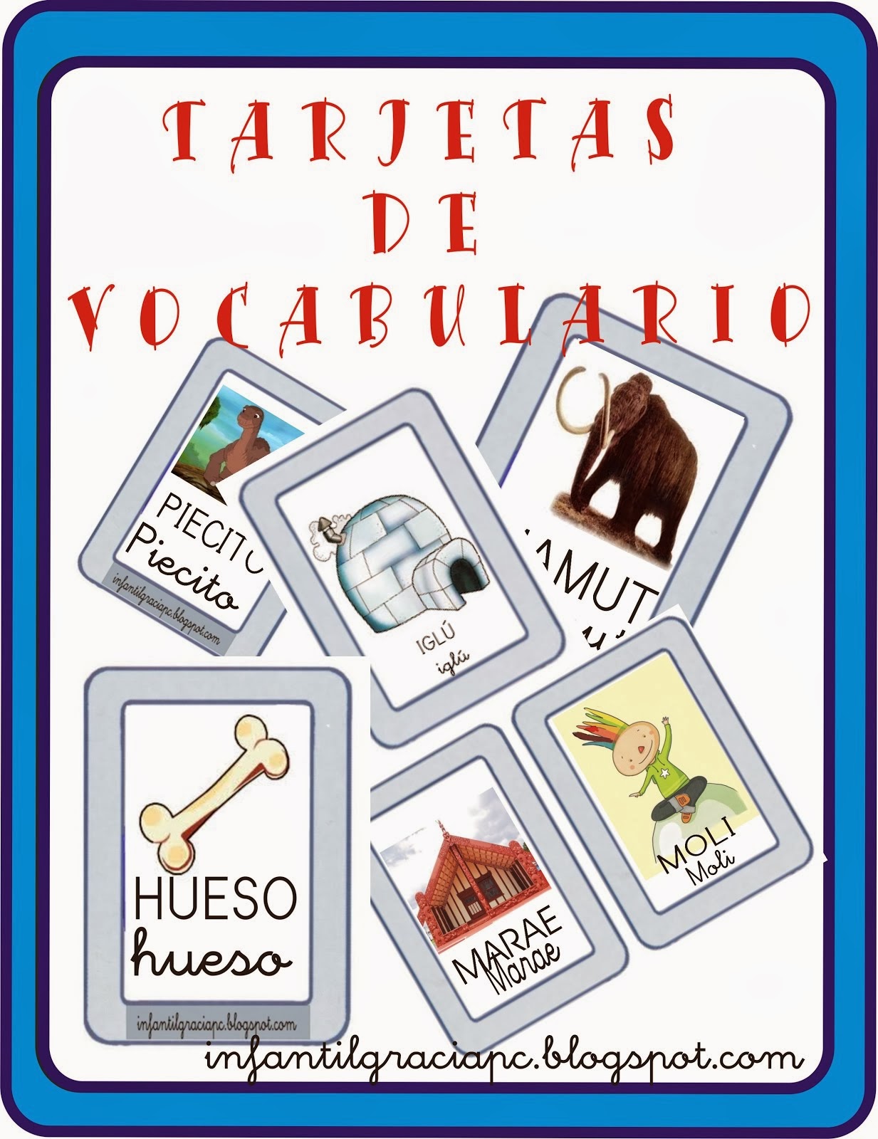 TARJETAS DE VOCABULARIO