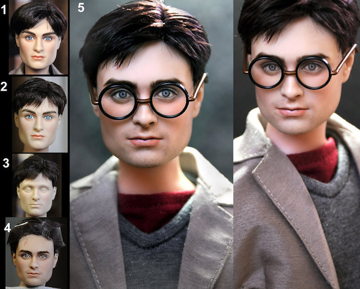 06-Harry-Potter-Daniel-Radcliffe-Noel-Cruz-Hyper-Realistic-Make-up-on-small-Dolls-www-designstack-co