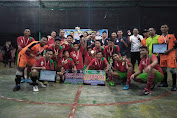 Kalahkan Tarsat FS 5 – 4, Cahaya PD Juarai Liga Futsal AFK T. Tinggi 2019