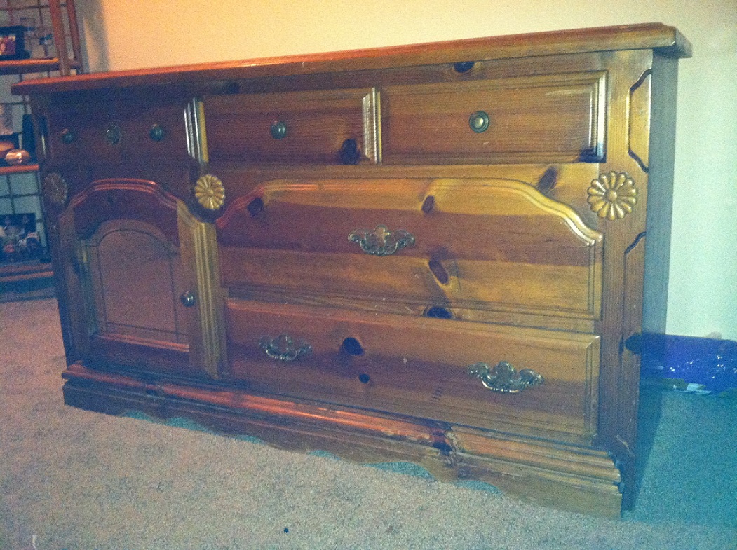 smartgirlstyle Turning a Dresser into an Entertainment Center (Reader