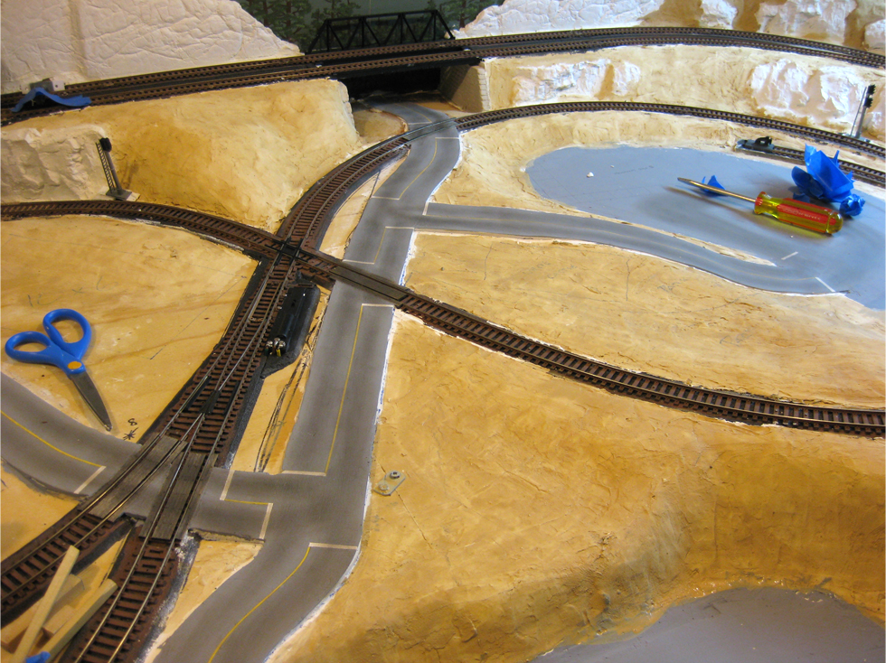 Painting the Terrain TY'S MODEL RAILROAD