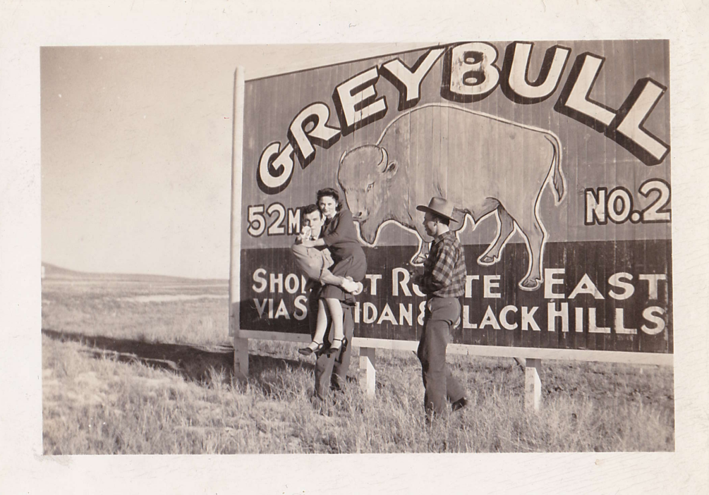 Nostalgia on Wheels Greybull, WY Sign 1930's / 1940's