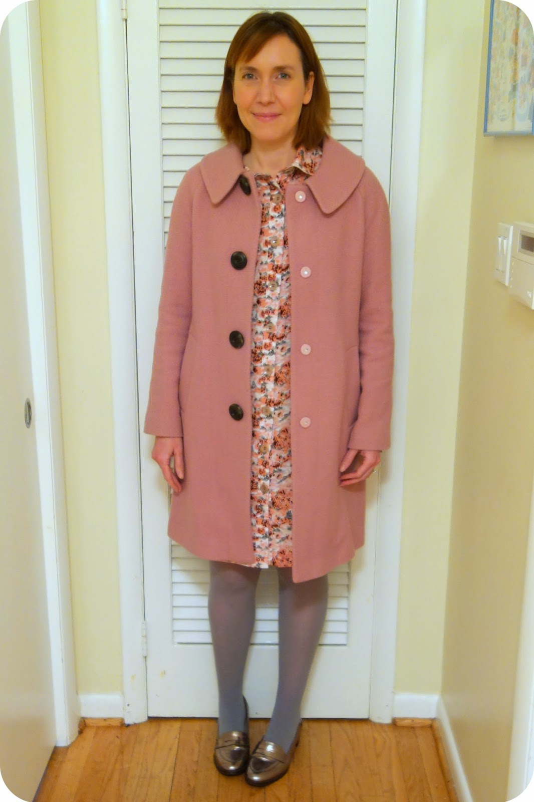 Made by a Fabricista: Romantic Rayon Challis Rose Dress.