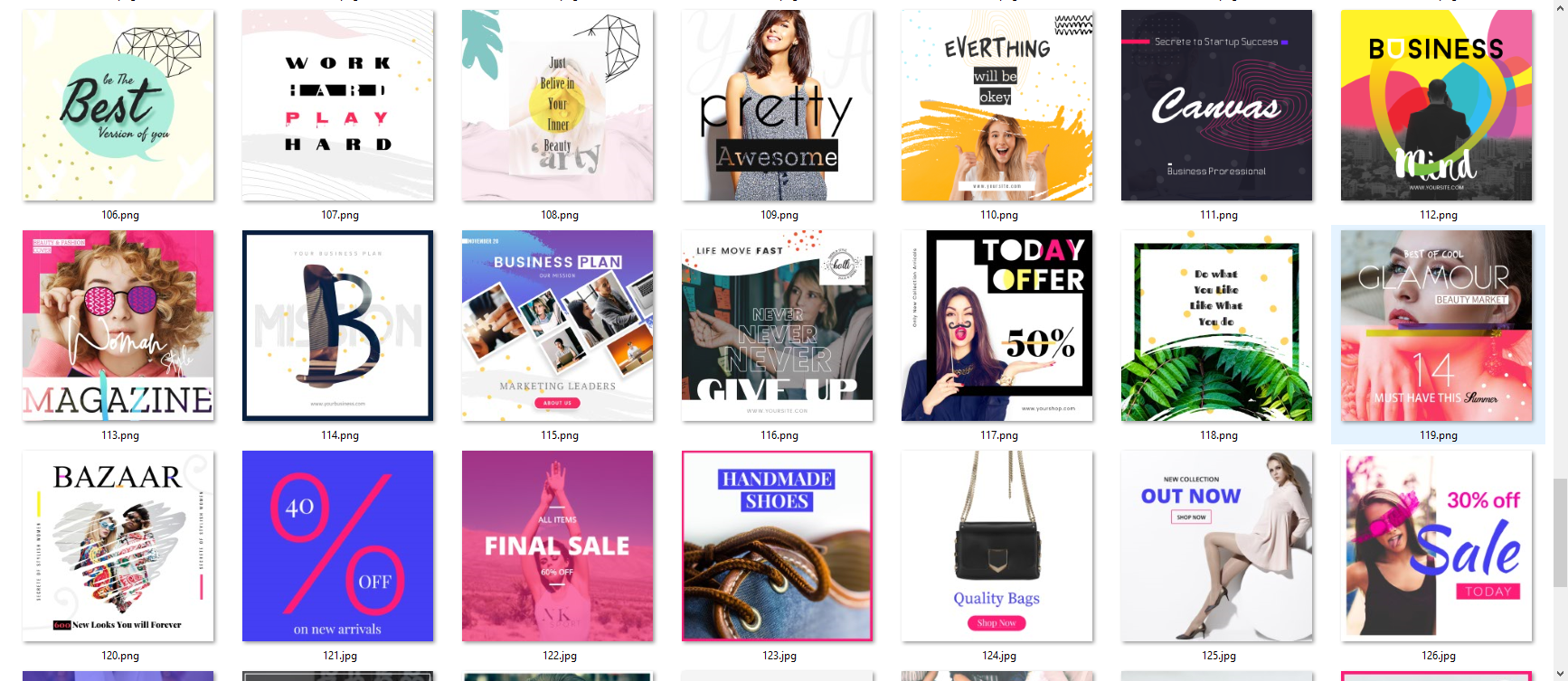 Social Media Instagram Banners Collection is the largest collection of professional open source banners psd