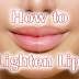 How To Eliminate Black Lips To Be More Confident