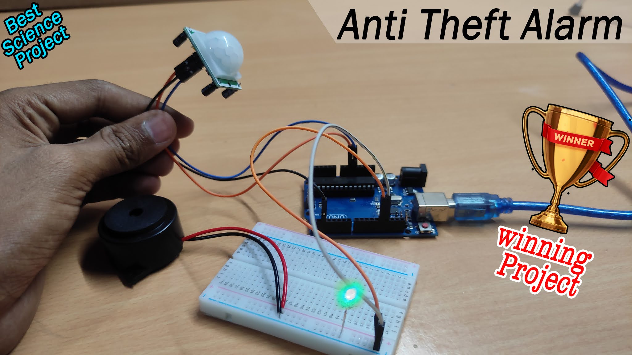 PIR motion Detection Anti Theft Prevention Amazing Best winning