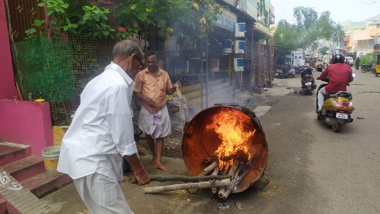 Arunachala Deepam Cauldron ARUNACHALA GRACE