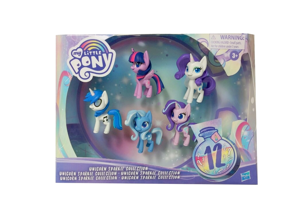 My Little Pony Unicorn Sparkle Collection, 5 Characters, 12 Surprises