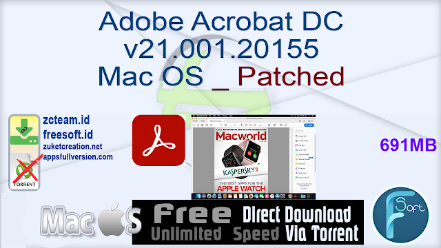 Adobe Acrobat DC v21.001.20155 Mac OS _ Patched_ ZcTeam.id