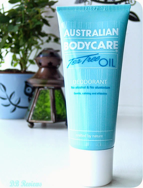 Slid Spild Ja Australian Bodycare Tea Tree Oil Deodorant - DB Reviews - UK Lifestyle Blog