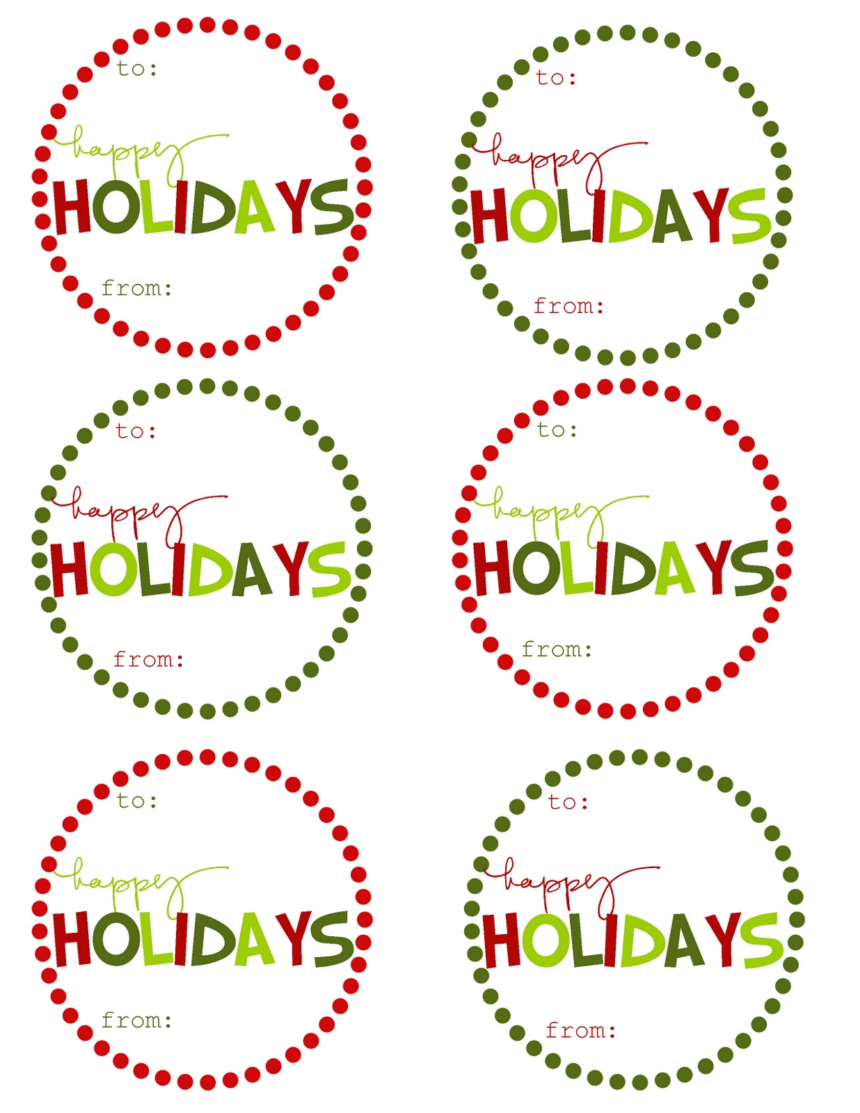 Great Ideas 22 Free Holiday Printables Tatertots And Jello