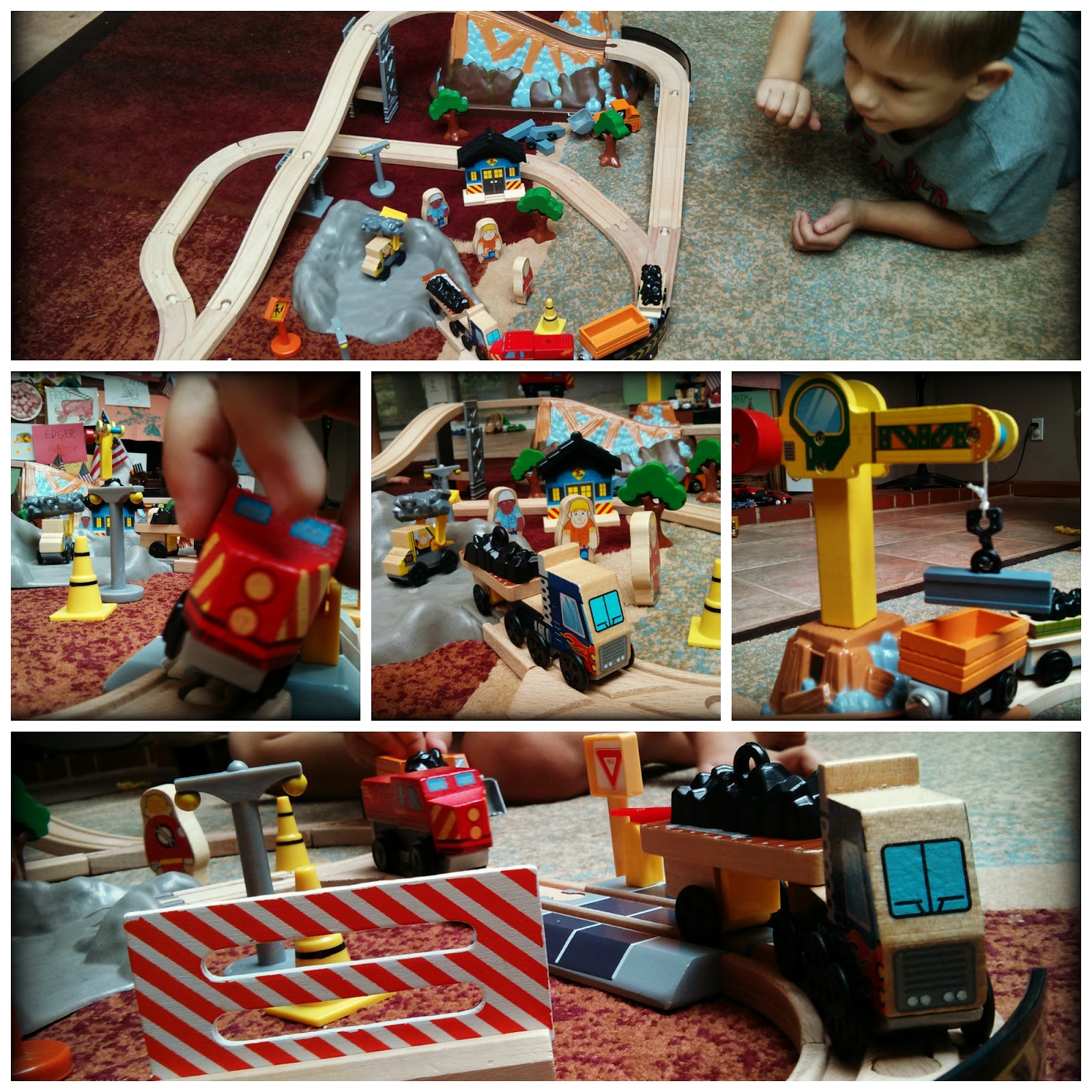 kidkraft bucket train set