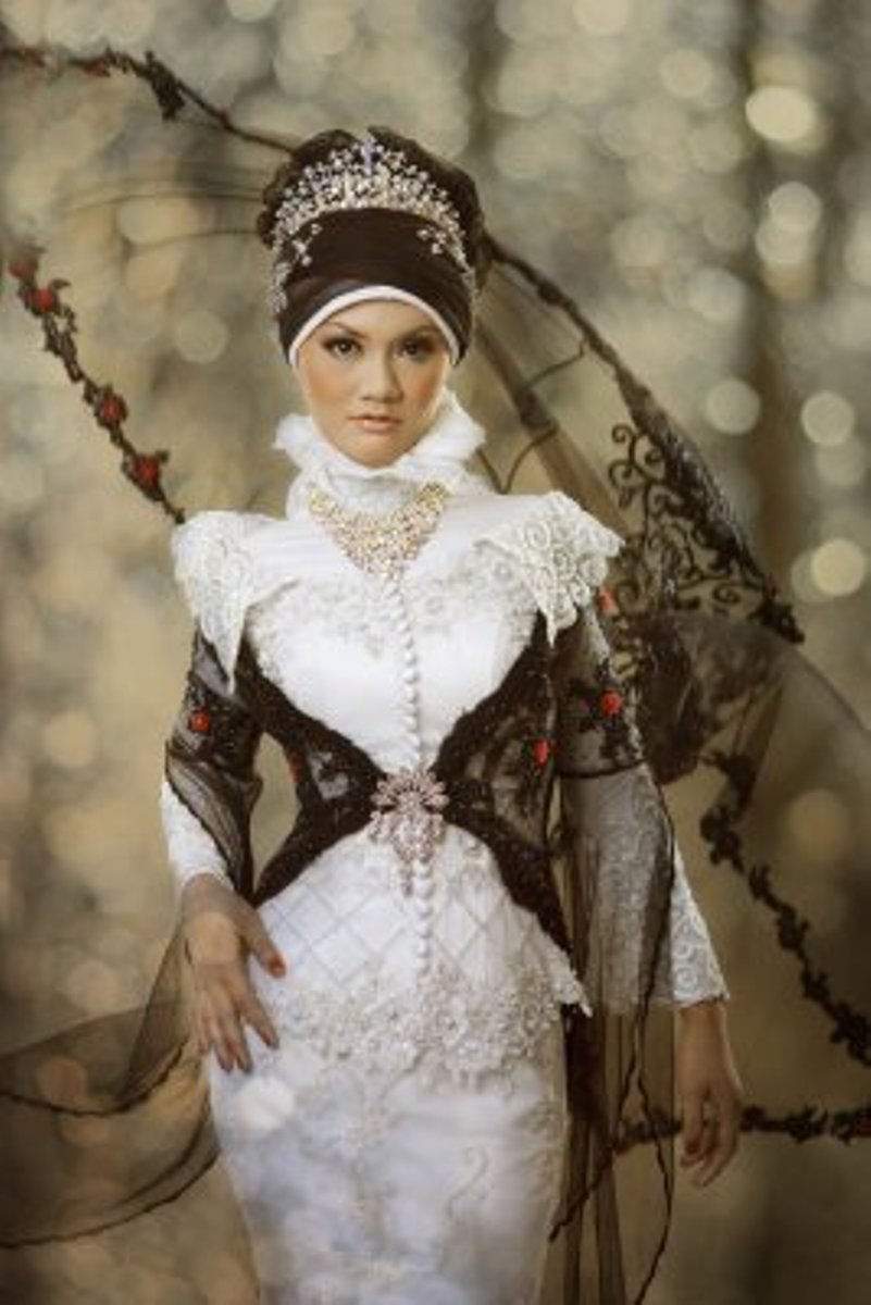baju kebaya modern - baju pengantin muslim dan model kebaya pengantin