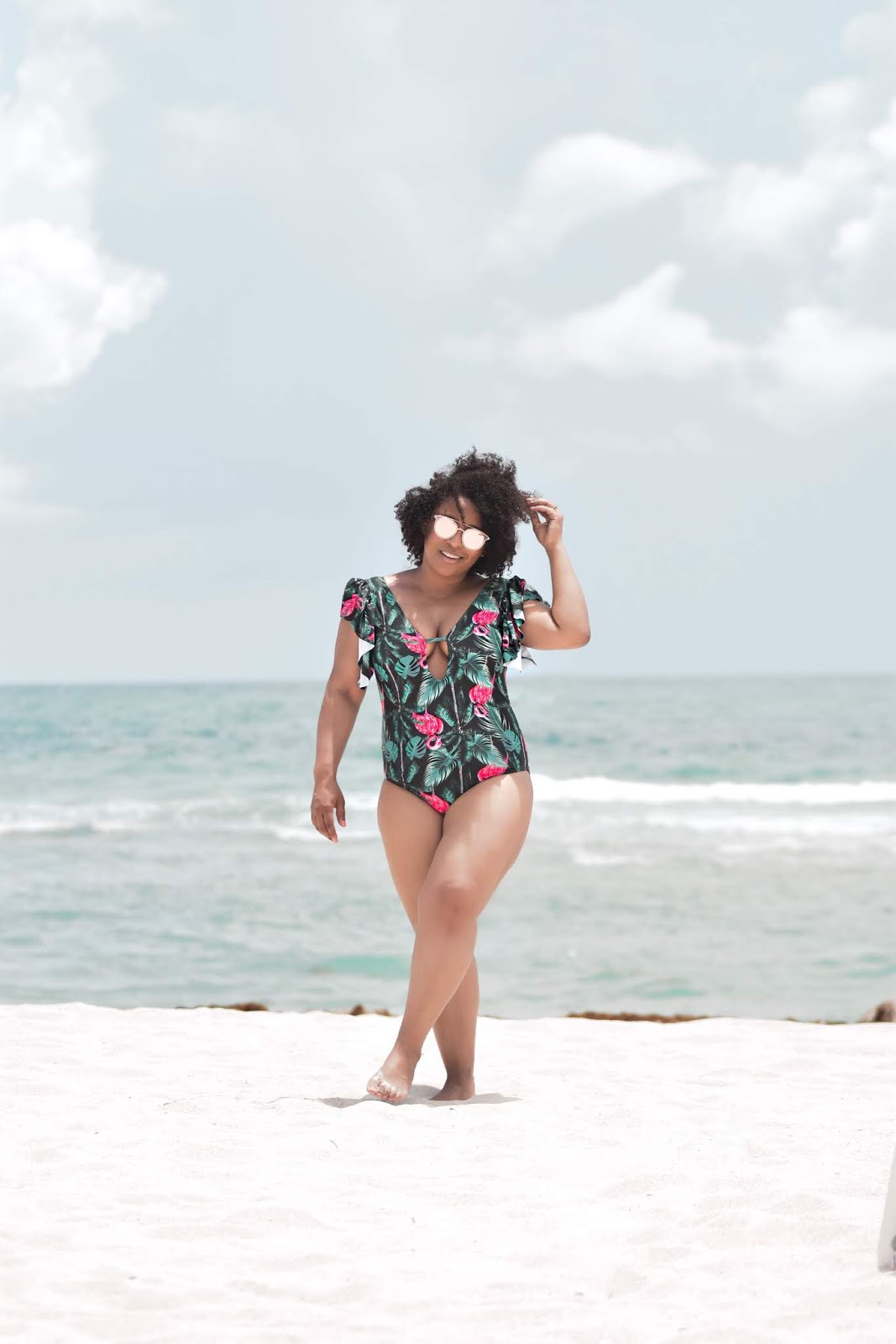 Amiclubwear, trendy bathing suit, miami beach, south beach, one piece bathing suit, postpartum body.