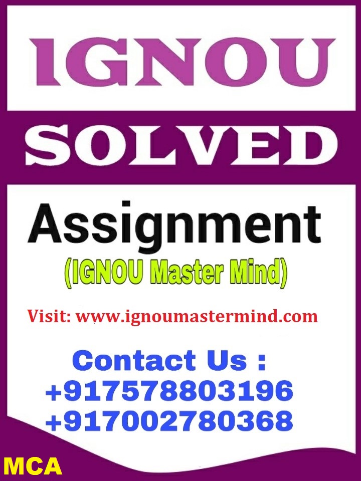 Mca assignment 2019 image