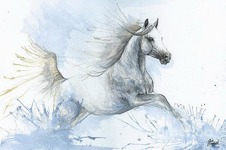 caballos-pinturas-acuarelas-arte
