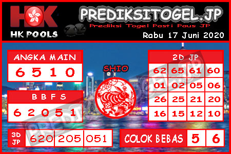 Prediksi Togel Hongkong Rabu 17 Juni 2020 - Prediksi Togel JP