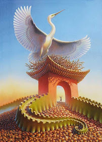 05-Crane-Gate-Jeff-Mihalyo-Symbolism-and-Narrative-in-Surreal-Oil-Paintings-www-designstack-co