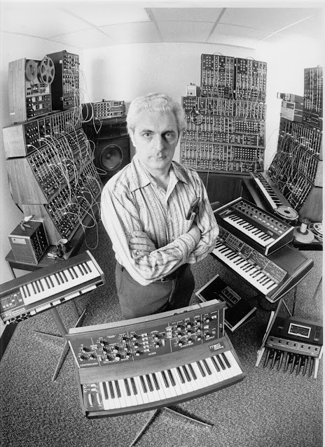 Imagen de Bob Moog, mejor conocido por inventar el sintetizador Moog en 1964