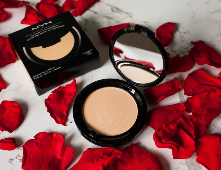 NYX stay matte but not flat powder foundation review