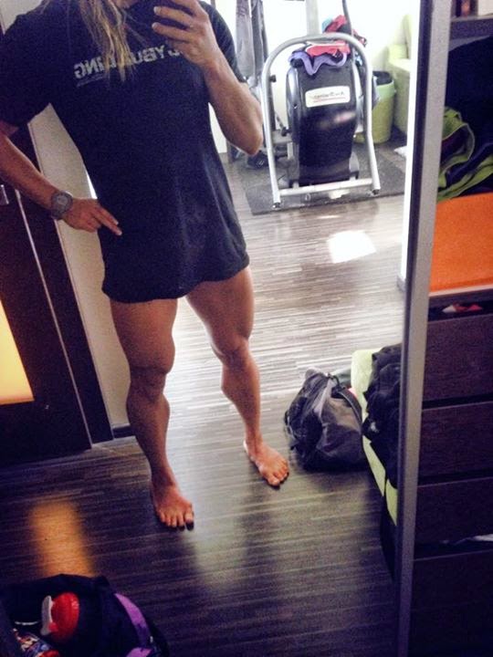 Her Calves Muscle Legs Fetish Katka Kyptova Calves Update