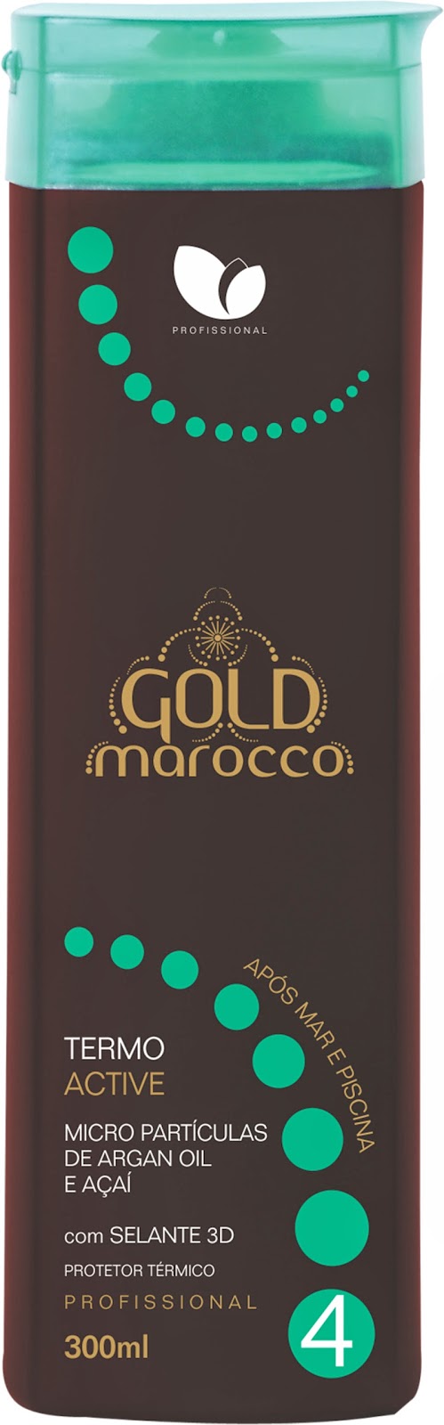 Termo Active Gold Marroco Manga Rosa