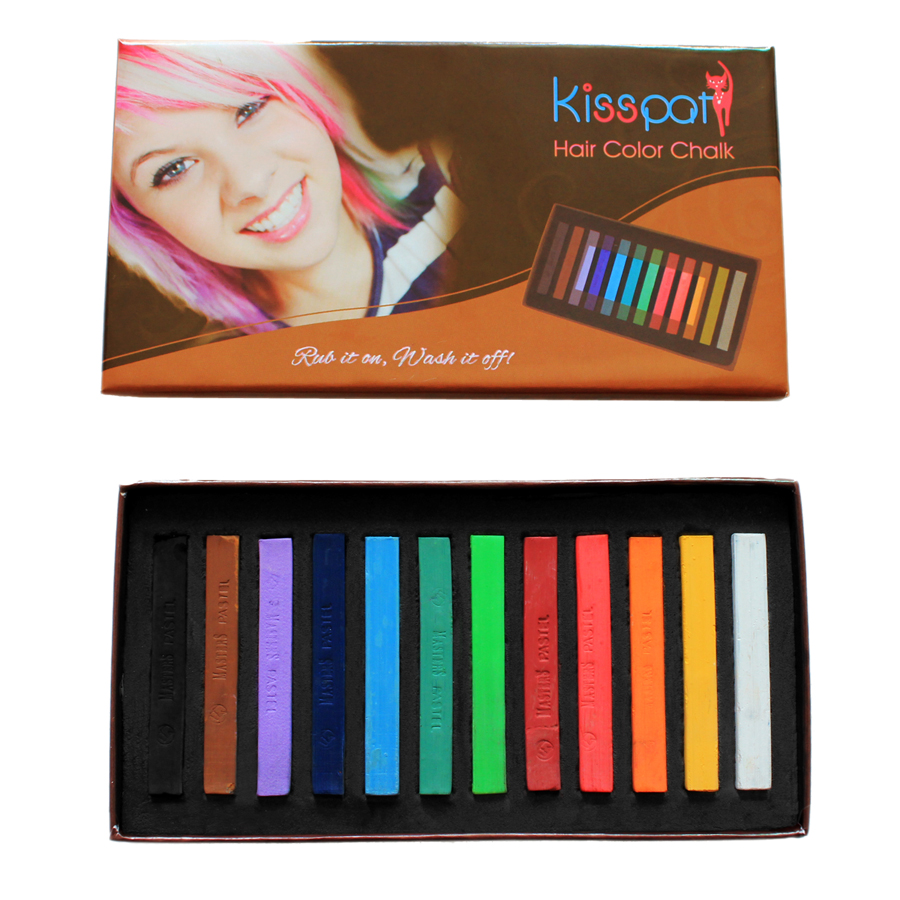 Textbook Mommy Kisspat Hair Color Chalk Review