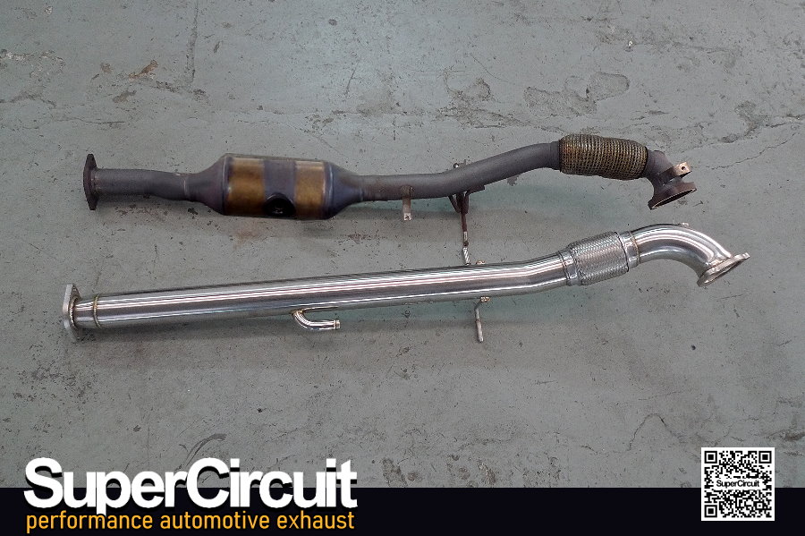 SUPERCIRCUIT Exhaust Pro Shop Volvo V40 2.0L T5 Downpipe
