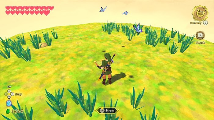 薩爾達傳說 禦天之劍 HD (Zelda Skyward Sword) 留言石分佈位置
